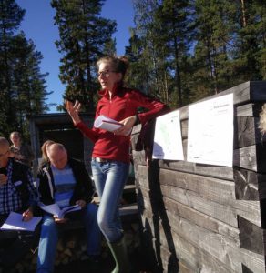 Hanna Alfredsson, koordinator Biosfärkandidat Voxnadalen